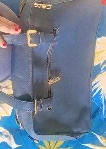 Blue Handbag