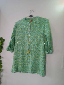 Elaichi Green kurta