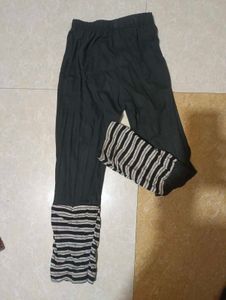 Kids' Leggings - Red &amp; Black