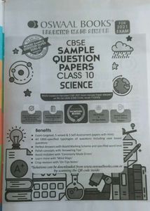 CBSE Sample Question Papers Class 10 Science