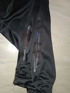 Boys Black Track Pants