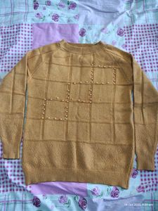 Mustard Knitted Sweater