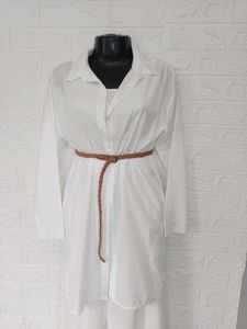 Imported White Shirt/Dress