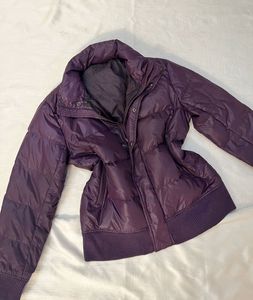 Stylish Purple Puffer Jacket