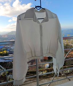 Clearance Sale!!! 🤍 White Sheer Blouse 🤍