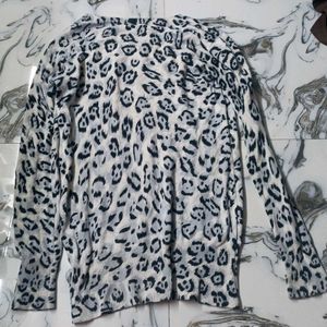Y2k Animal Print Top