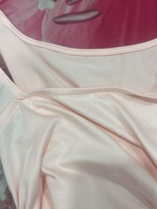 Pink Bodycon Maxi Dress (free Gift Included)