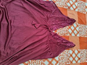 Satin Mexi Night Dress