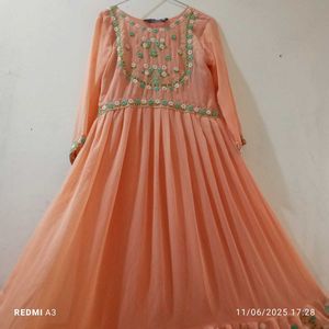 The  Gown Is Looking Gorgeous