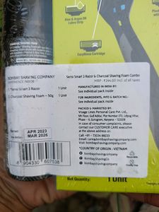 Bombay Shaving Company (Razor and Cream)