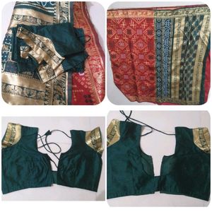 Sadi With Blouse,saree Combo
