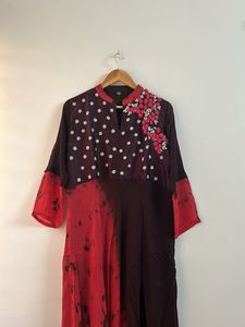 Floral Embroidered Maxi Dress