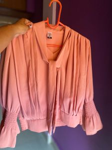 Pink Bow Top 👚