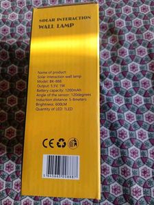 Solar Powered Wall Light