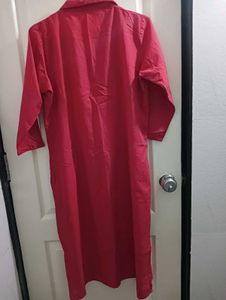 Dark Orange Kurta For Women