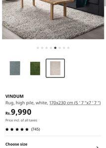 Ikea Rug Like New