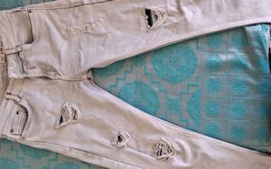Mr. Dutch Gray Ripped Jeans
