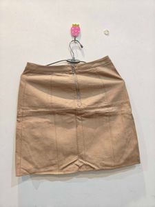 Leather Mini Skirt