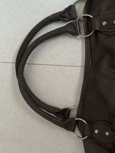 brown stylish handbag