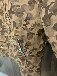 Camouflage Biker Jacket