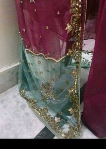 Elegant Purple Saree