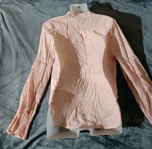 Zara Tie-Neck Blouse