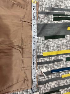 Zara Cargo Pants In Satin Finish