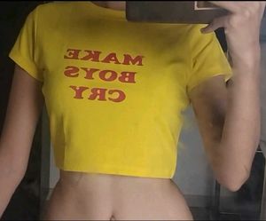 Newme Yellow Crop Top