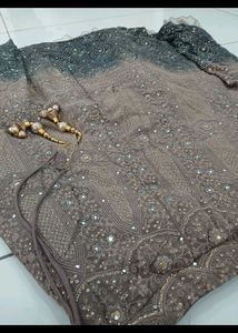 Pure Georgette Lucknowi Lehenga