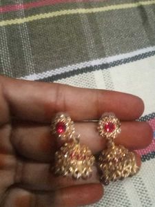 Red Earring 💌🦋