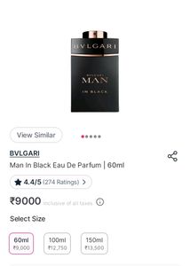 Bvlgari Man In Black Parfum