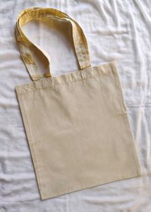 Blue Flower Painted Tote Bag💙