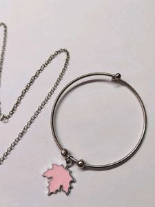 New Maple Leaf Charm Chain Bracelet Combo
