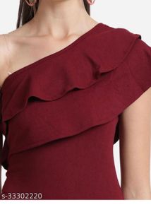 Chic One-Shoulder Party Dress
