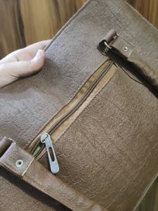 Vintage Brown Studded Bag
