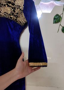 Navy Blue Shaneel Kurti set ✨💫