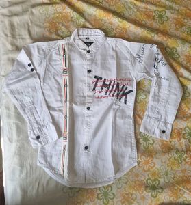 BOYS - 5-6 Years - Pure COTTON Shirt