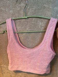 Sleeveless Crop Top XXS