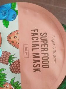 Miniso Super Food Face Mask 🎭 In Berry