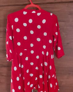 Red Polka Dot Dress