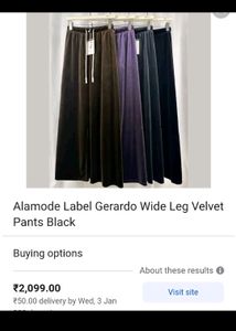 Velvet set
