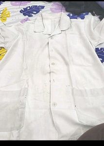 White Shirt apron  docter nurse medica