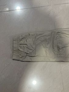 Khaki Cargo Joggers