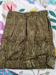 Sequin Mini Skirt