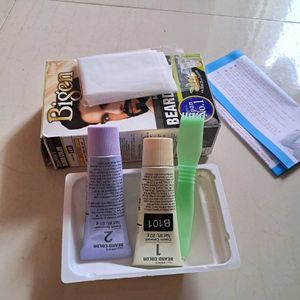 Men's Beard Natural Black Color