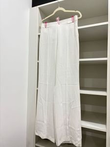 Zara White Trousers