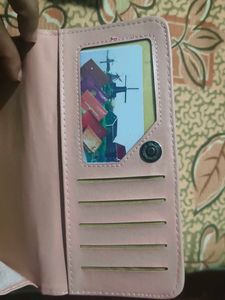 Floral Embossed Wallet