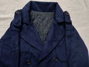 Stylish Navy Blue Coat