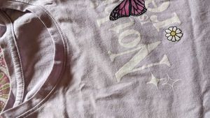 Cropped T Shirt Lavender