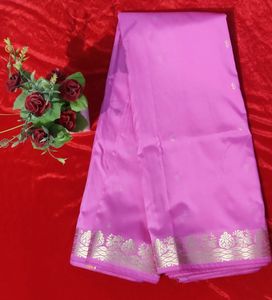 Silk Saree With Blouse Attached